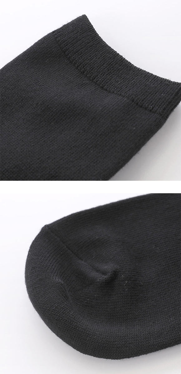 JOSE スクールソックス ジュニア 18cm丈 クルー丈 3足組 無地 破れにくい 消臭 靴下 22-25cm okamoto 635188