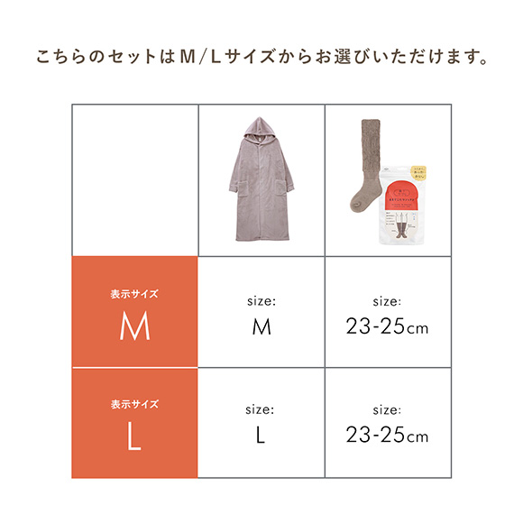 SHIROHATOオリジナル福袋 まるでこたつソックス×なまけmoco 2点セット