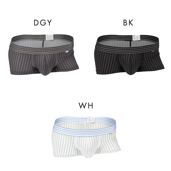 トゥート ピンストライプ ボクサー ウルトラマイクロボクサーパンツ ローライズ メンズ 前とじ CB24A012 立体カップ 日本製