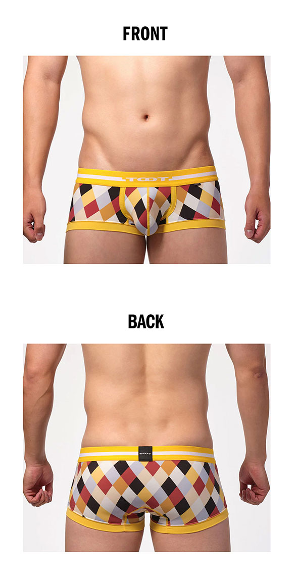 トゥート モダンカラーダイヤ ボクサー ボクサーパンツ ローライズ メンズ 前とじ TOOT