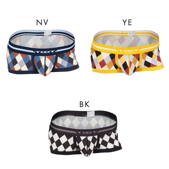 トゥート モダンカラーダイヤ ボクサー ボクサーパンツ ローライズ メンズ 前とじ TOOT