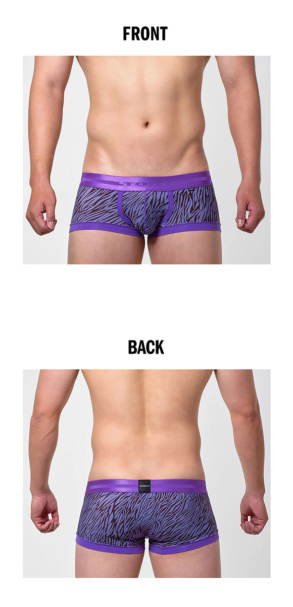 トゥート TOOT ゼブラ ボクサー ボクサーパンツ メンズ 前とじ 日本製 TOOT