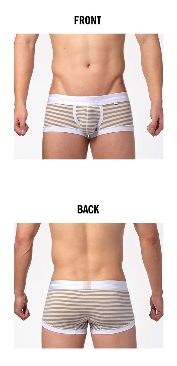 トゥート ウォーム ボーダー ボクサー ウルトラマイクロボクサーパンツ S-XL ローライズ メンズ 前とじ CB25S304 立体カップ TOOT
