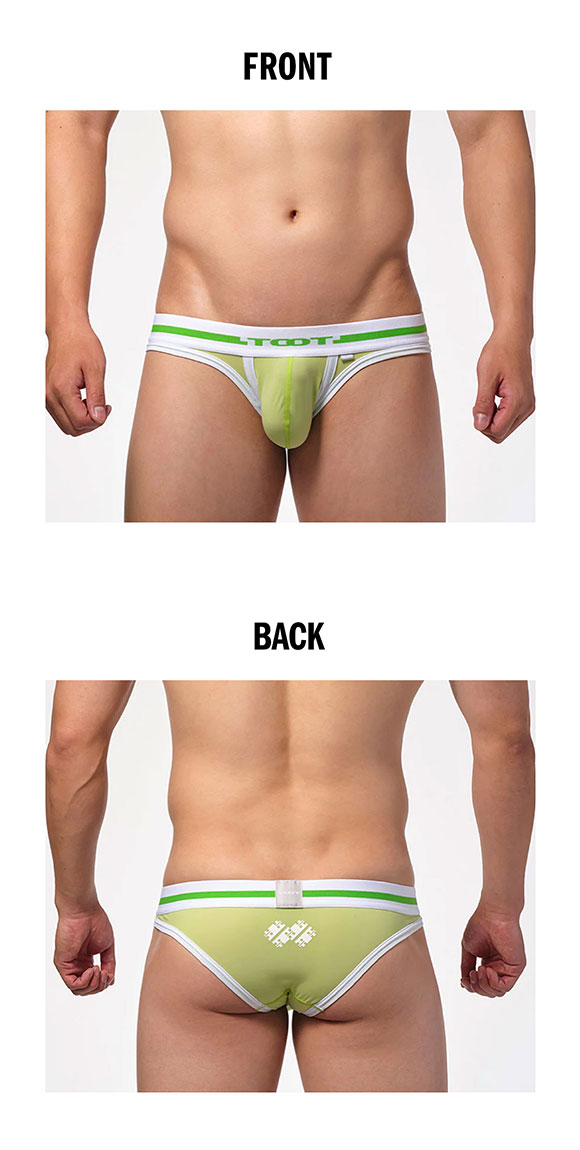 トゥート アンダーヒップ ナイロン カップビキニ メンズ 前閉じ 立体カップ ローライズ TOOT