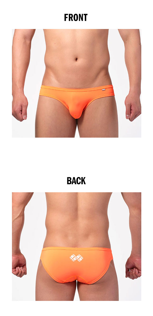 トゥート TOOT ネオン フラット ビキニ メンズ 前とじ FF24S332 ブリーフ フラットフロント