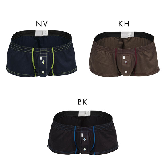 トゥート カラーステッチ フィットトランクス2 メンズ 前開き なめらか ローライズ 立体カップ TOOT