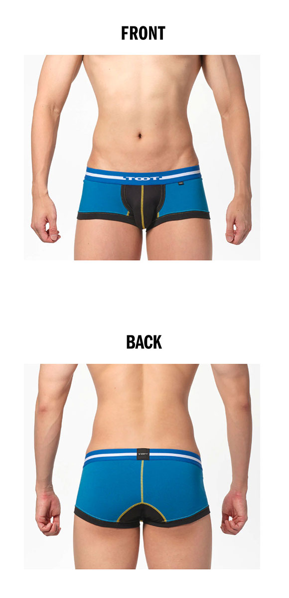 トゥート TOOT イエローステッチ nano ボクサーパンツ メンズ 前とじ NB23A104