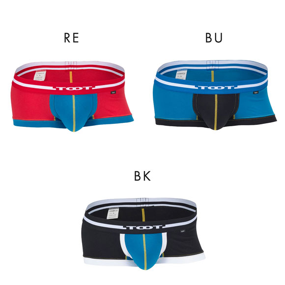 トゥート TOOT イエローステッチ nano ボクサーパンツ メンズ 前とじ NB23A104