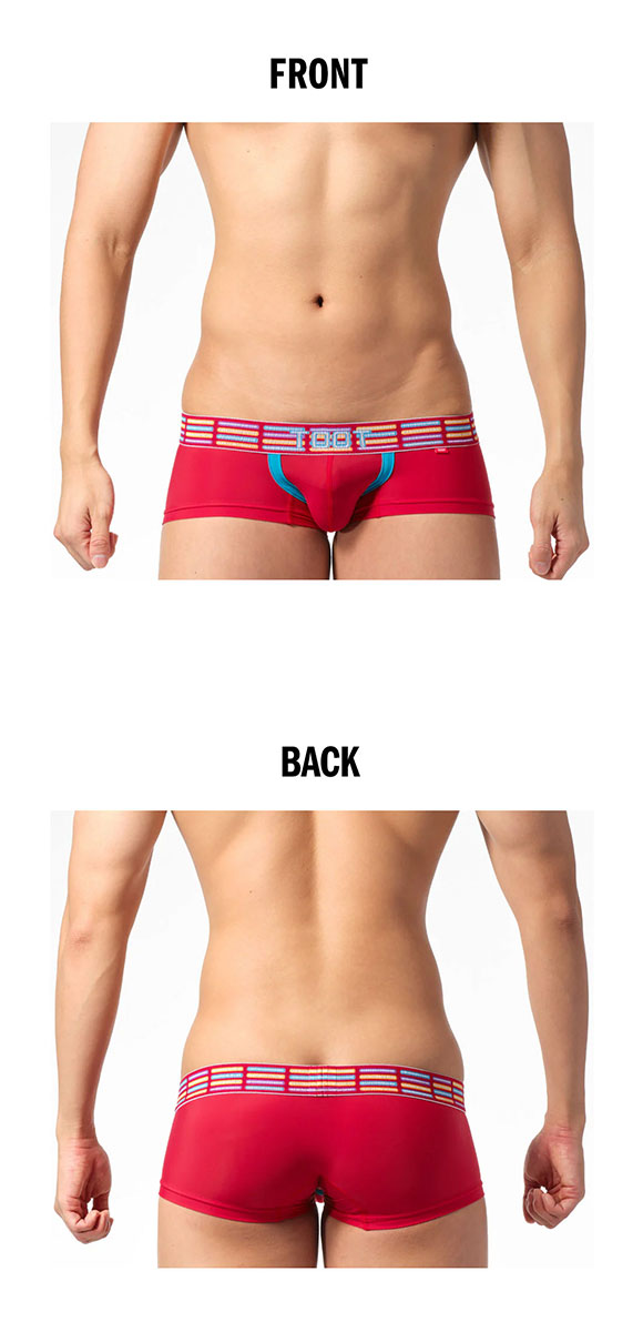 トゥート TOOT レーザーライン ナイロン nano ボクサーパンツ メンズ 前とじ NB23S002