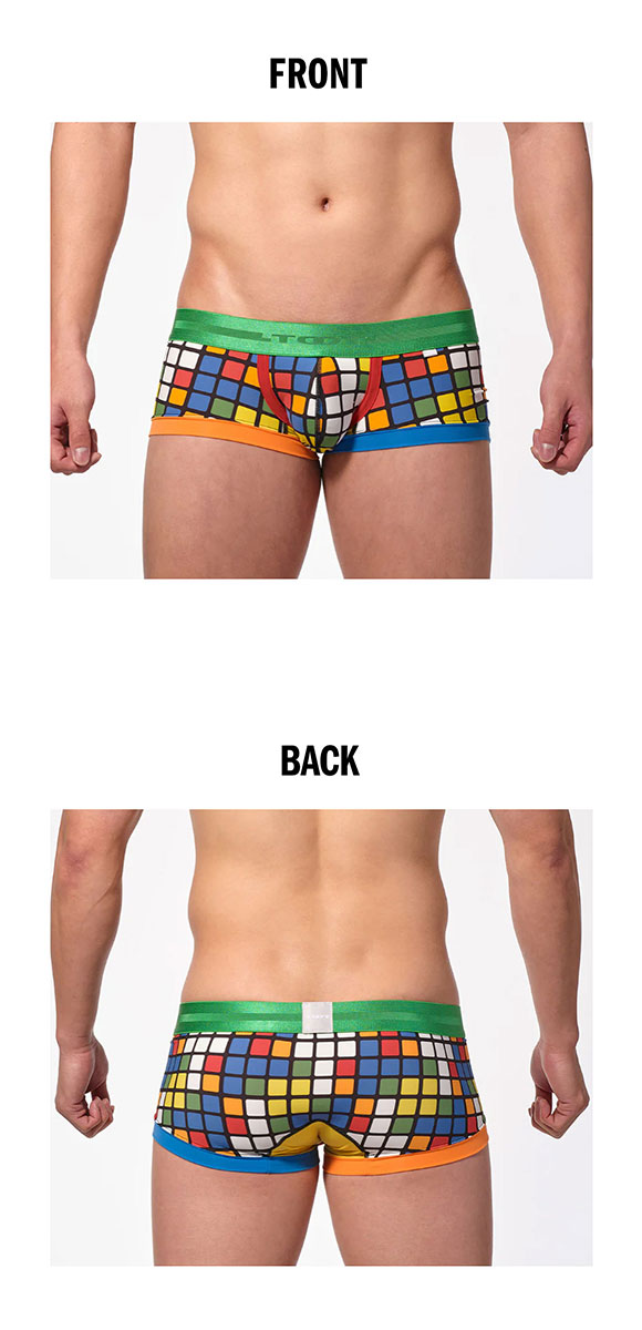 toot  ボクサー トゥート TOOT カラフル ブロックプリント nano ボクサーパンツ