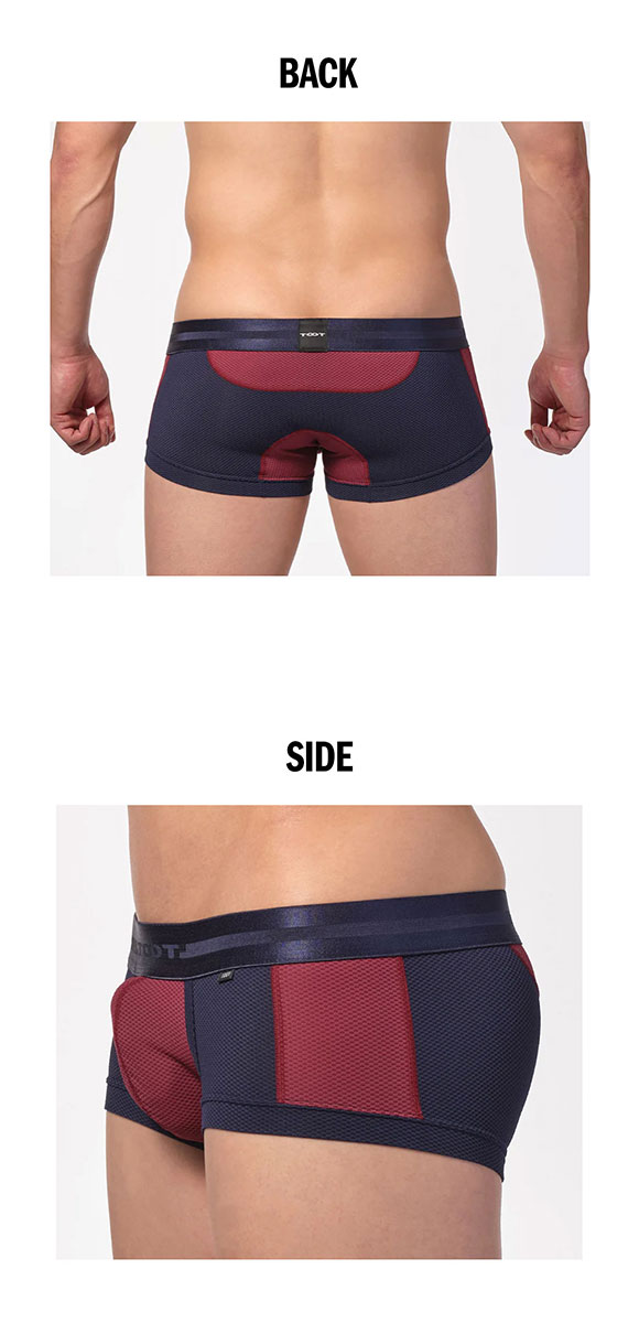 トゥート ツートーン メッシュ nano ボクサーパンツ メンズ 前とじ NB25S225 立体カップ TOOT