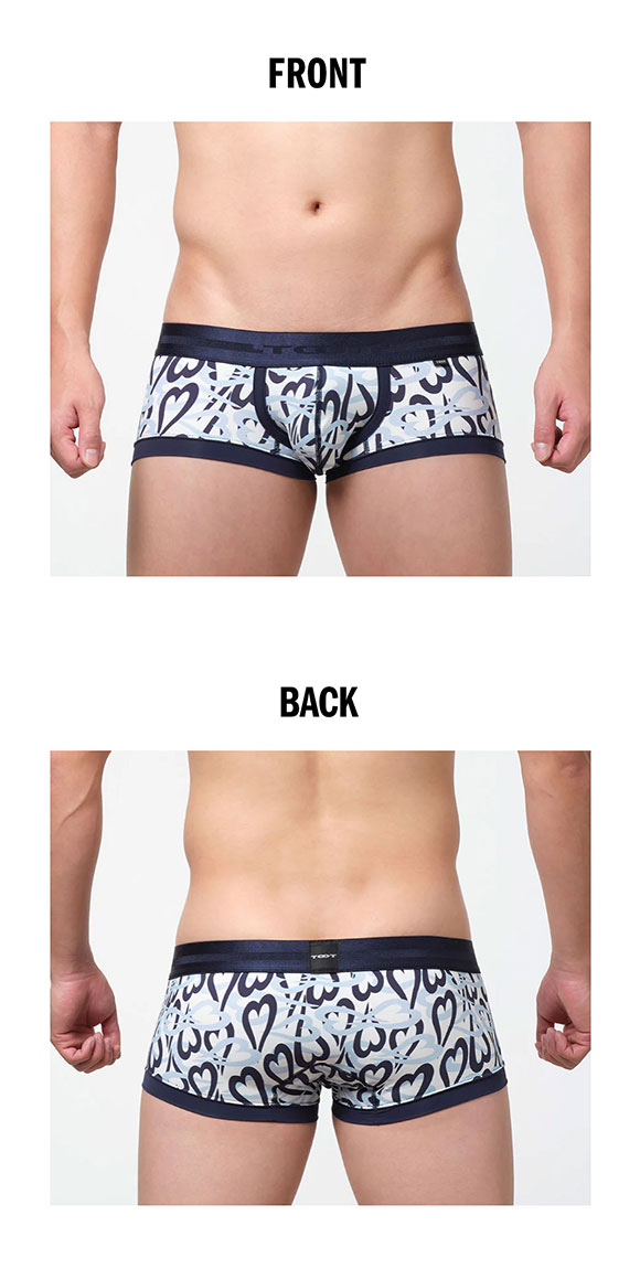 トゥート TOOT ハートカモ nano ボクサーパンツ メンズ 前とじ