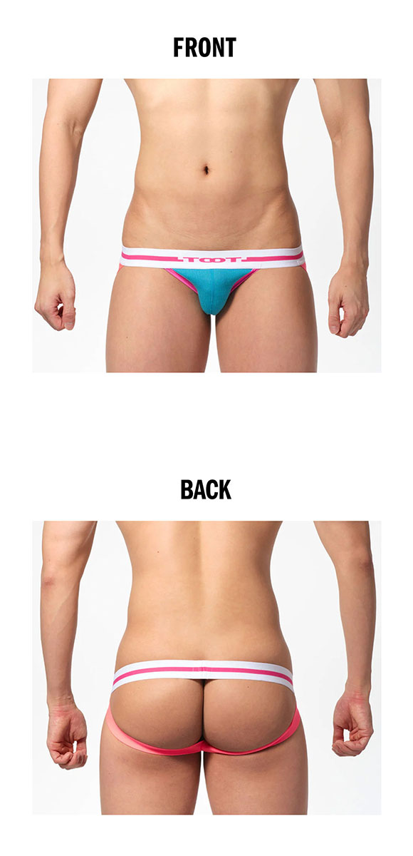 トゥート TOOT リブフロント ジョック パンツ メンズ Yバック YB23S401