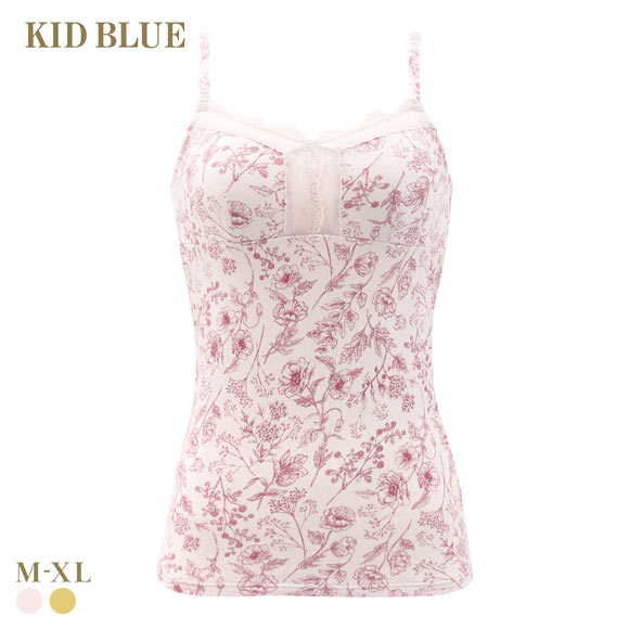 キッドブルー フルールPt カップ付き キャミソール レディース インナー KID BLUE