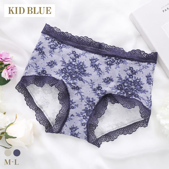 キッドブルー 26ローズレースPT ショーツ ショートカルソン ヒップハンガー ボーイレングス 下着 KID BLUE