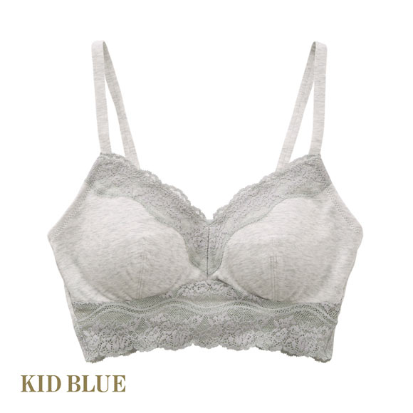 キッドブルー KID BLUE 20STANDARD ブラジャー ノンワイヤー ブラレット 単品 ソフトブラジャー 三角ブラ