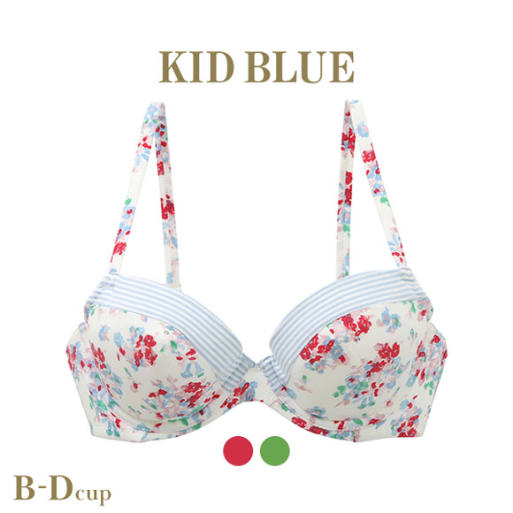 キッドブルー KID BLUE アベリアブーケ ブラジャー ワイヤーブラジャー 単品