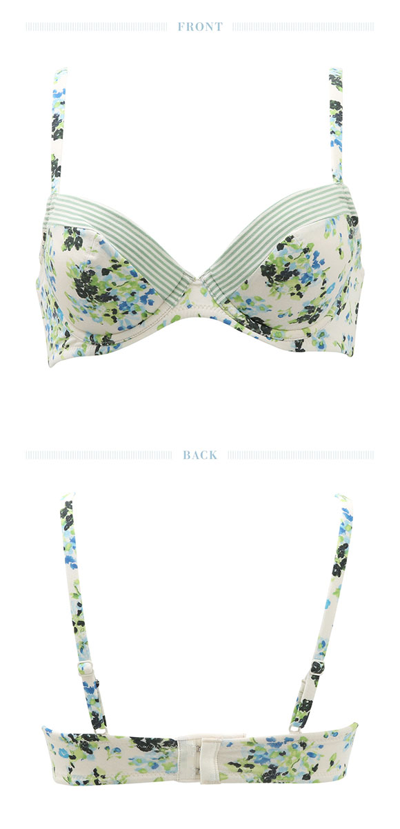 キッドブルー KID BLUE アベリアブーケ ブラジャー ワイヤーブラジャー 単品