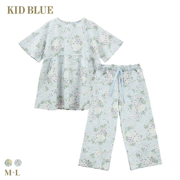 【ネズミン】KIDBLUEオーガニックコットンルームウェアセット ルームウェア・パジャマ