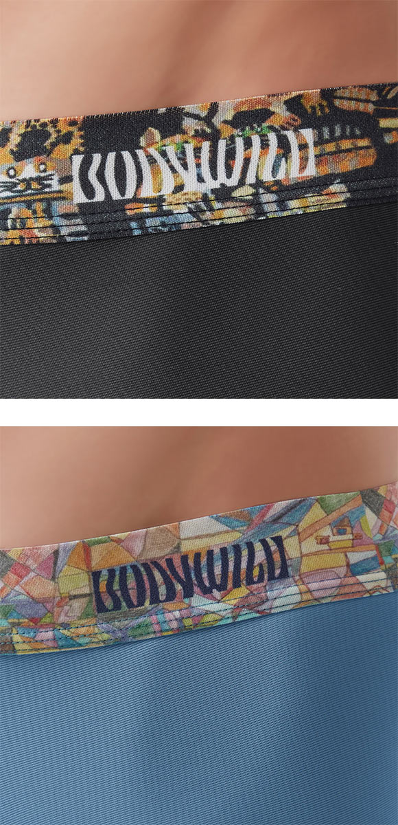 グンゼ GUNZE ボディワイルド BODY WILD パラリンアートコラボ ボクサーパンツ 日本製 前とじ メンズ