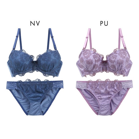 サンエイ ミスティックローズ ブラセット ABCD ブラジャー ショーツ セット 美胸 谷間 丸胸 SANEI