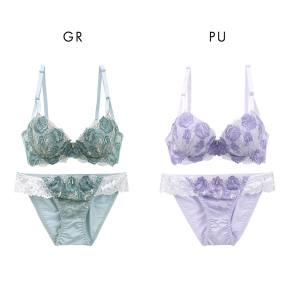 サンエイ 脇高 フェミニンローズガーデン ブラセット ABCD 脇肉 はみ肉