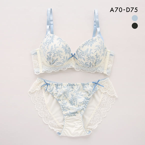 サンエイ 脇高 トワルドジュイ ブラセット ABCD 脇肉 はみ肉すっきり 脇寄せ ブラジャー ショーツ セット 美胸 谷間 丸胸 SANEI