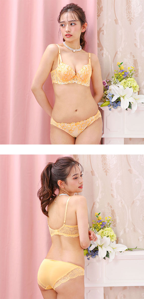 サンエイ 脇高 ツインフラワー ブラセット EF 大きいサイズ グラマー 脇肉 はみ肉すっきり 脇寄せ ブラジャー ショーツ セット 美胸 谷間 丸胸 SANEI