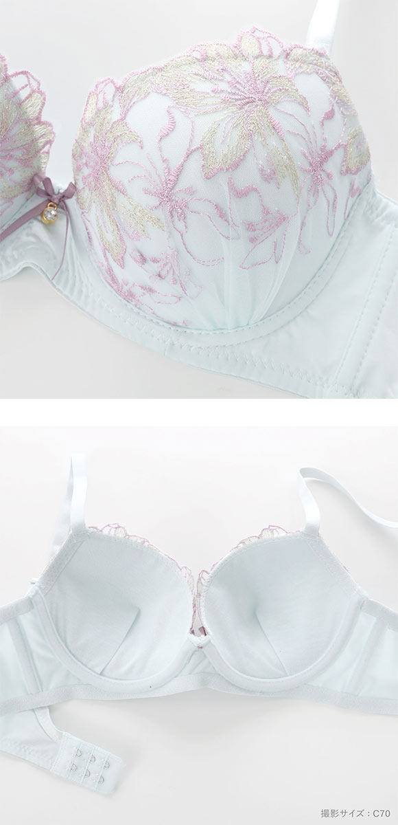 サンエイ 脇高 フェミニンカサブランカ ブラセット ABCD 脇肉 はみ肉