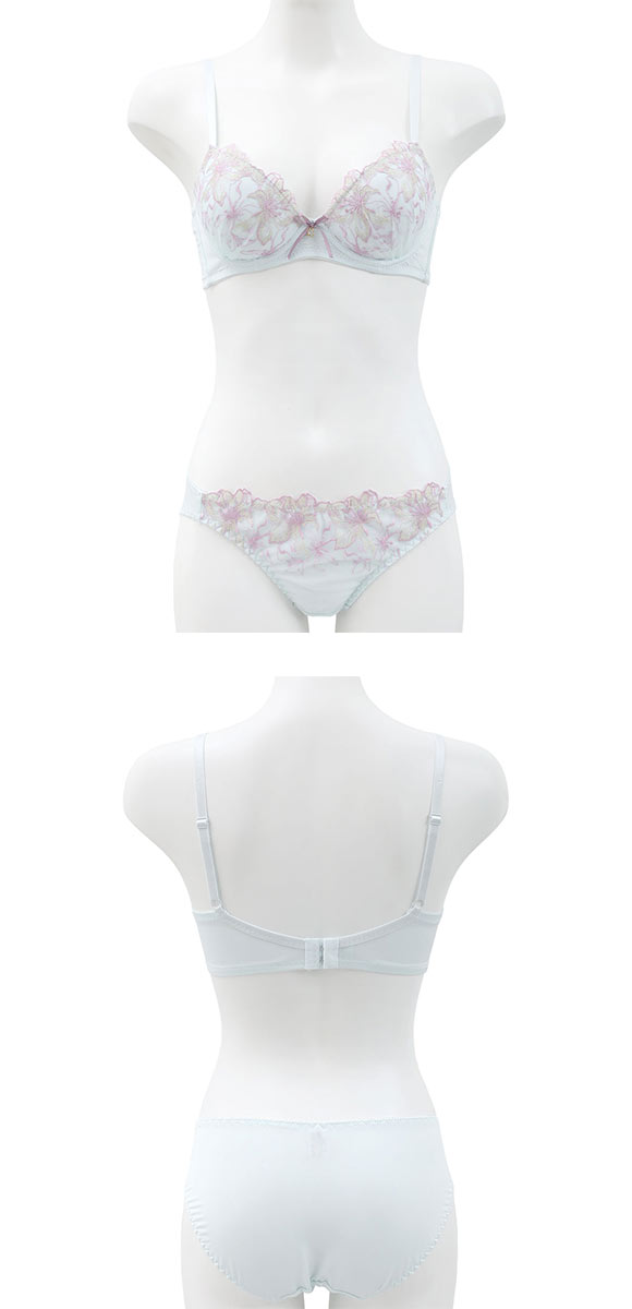 ジャザサイズ　ブラ サンエイ 脇高 フェミニンカサブランカ ブラセット ABCD 脇肉 はみ肉