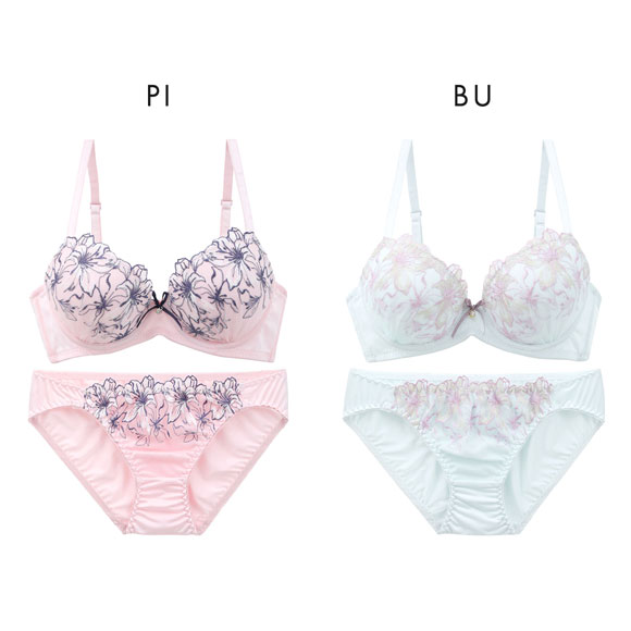 わけわからんセット サンエイ 脇高 フェミニンカサブランカ ブラセット ABCD 脇肉 はみ肉