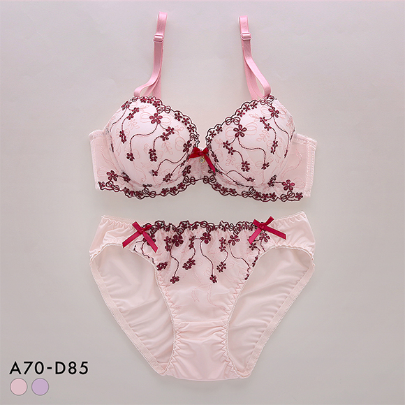 サンエイ フルールプティリボン ブラセット ABCD 脇肉 谷間 盛り はみ