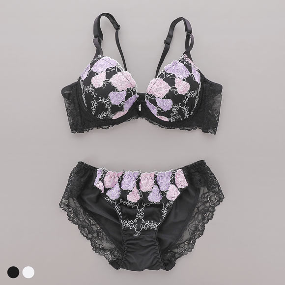 サンエイ 脇高 ゴージャスローズ ブラセット ABCD 脇肉 谷間 盛り はみ