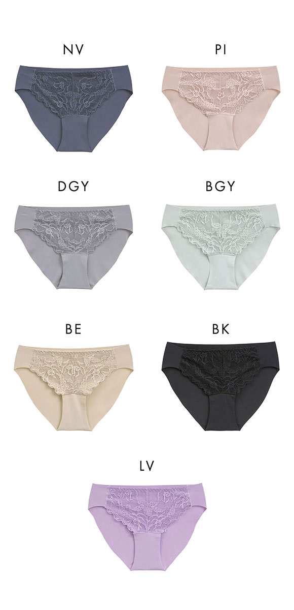 サンエイ SANEI なめらかFit コーディネートショーツ フロントレース M L LL 単品 ひびきにくい くいこみにくい 黒ずみ防止