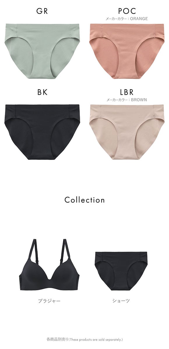 サンエイ しなやかFit とろみ感覚 コーディネートショーツ S M L LL 単品 SANEI ひびきにくい くいこみにくい 楽ちん