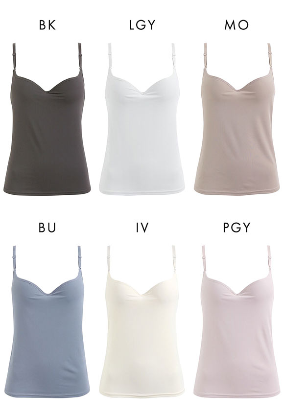 サンエイ 秒で盛れる ブラインナー ワイヤー入りブラキャミ S-LL 激盛り 寄せ上げ 谷間 盛り ブラトップ インナー スタイルアップ