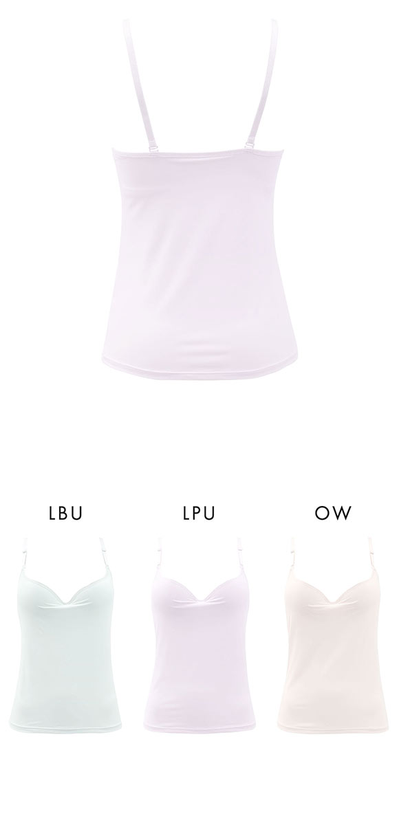 サンエイ 秒で盛れる ブラインナー ワイヤー入りブラキャミ S-LL 接触冷感 サラサラ なめらか ブラトップ インナー