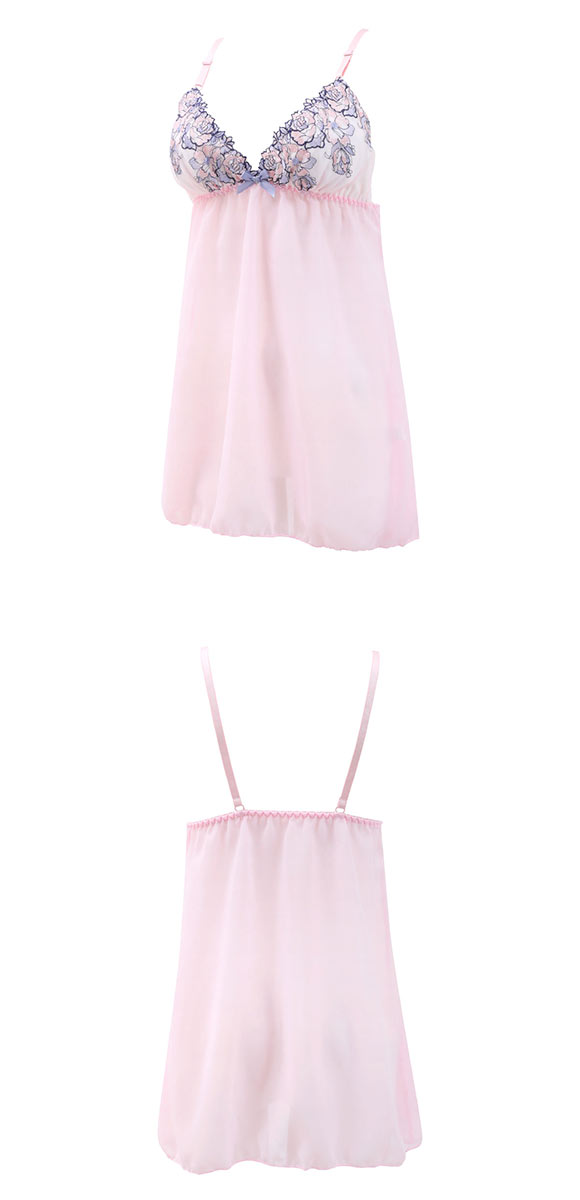 サンエイ シャイニーローズ カップ付き スリップ＆ショーツ