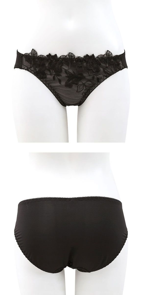 サンエイ クラシカルフロレゾン カップ付き スリップ＆ショーツ ランジェリー ベビードール キャミ 上下セット SANEI