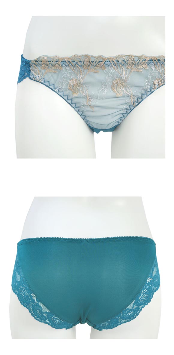 サンエイ シーサイドフラワー カップ付き スリップ＆ショーツ ランジェリー ベビードール キャミ 上下セット SANEI