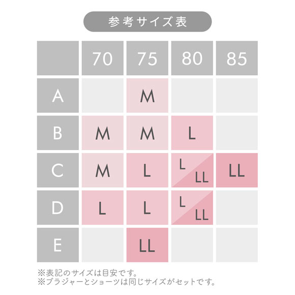 サンエイ ビッグフラワー刺繍 ノンワイヤー ブラセット M L LL 脇肉 谷間 盛り ブラジャー ショーツ セット SANEI