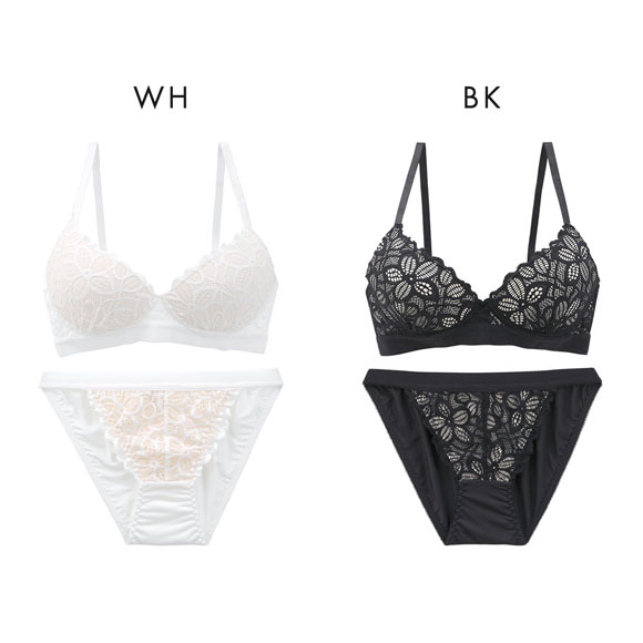 サンエイ リラックス＆ナチュラル 総レース ノンワイヤー ブラセット