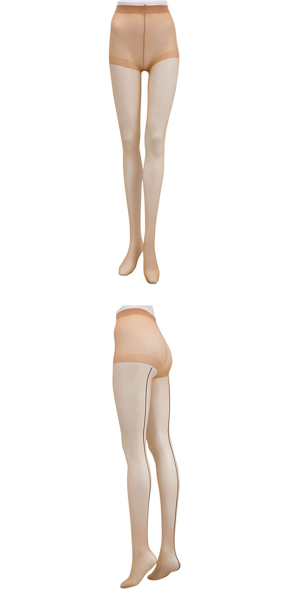 モア MORE ストッキング パンスト バックシーム