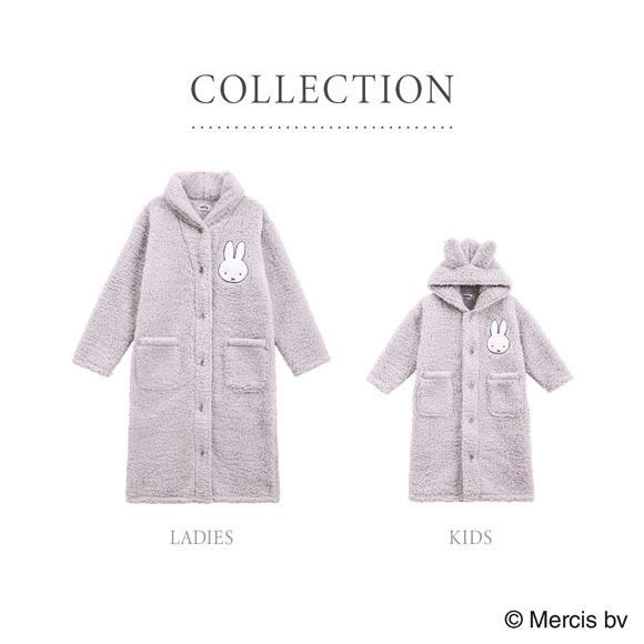 もふもふmiffy 着る毛布 ルームウェア 部屋着 ワンピース ロング