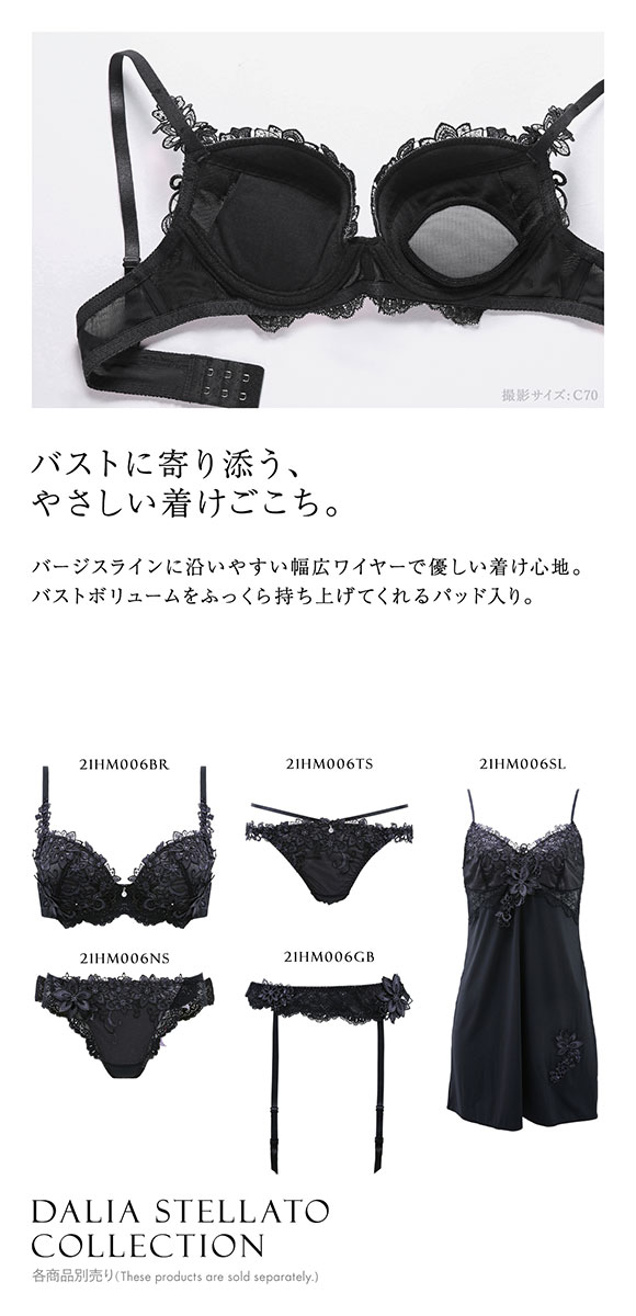 HIMICO 澄んだ空気に燦めく Dalia Stellato ブラジャー BCDEF 006series 単品