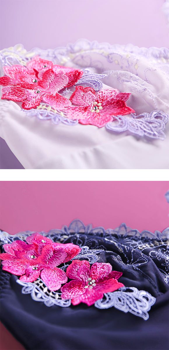 HIMICO 端麗で愛らしい Rosa Raffinato スリップ ロングキャミソール ML 009series ランジェリー