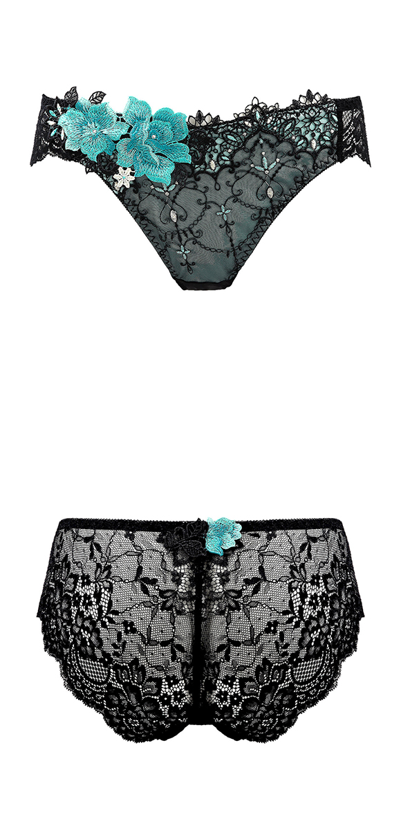 HIMICO GRANDE ヒミコ ショーツ スタンダード 大きいサイズ グラマー M L LL バックレース 単品 001series ランジェリー