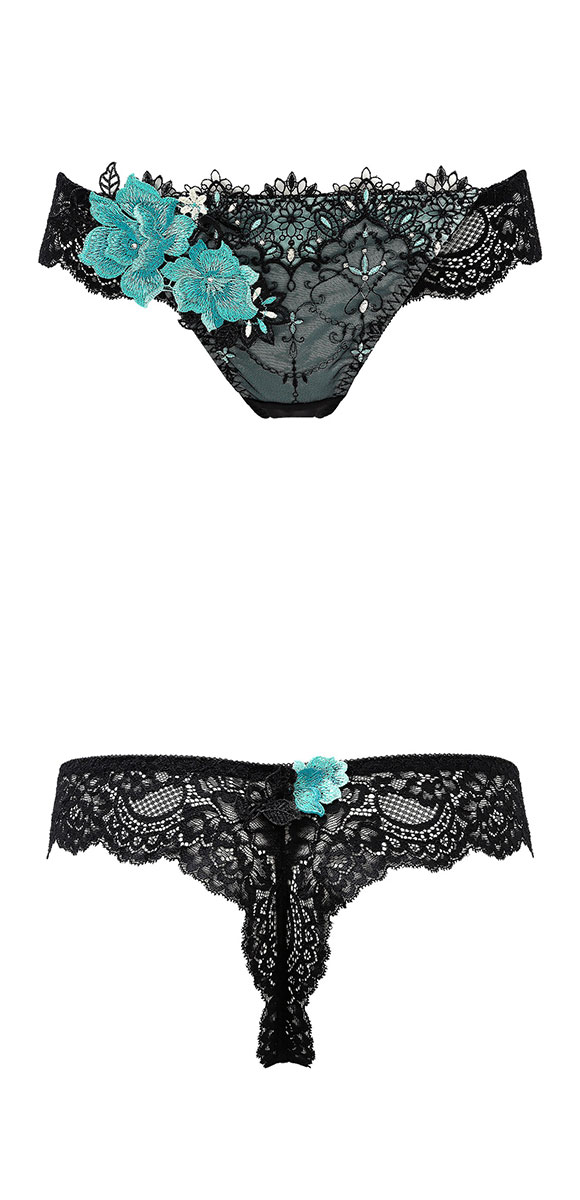 HIMICO GRANDE ヒミコ ショーツ Tバック ソング タンガ 大きいサイズ グラマー M L LL バックレース 単品 001series ランジェリー