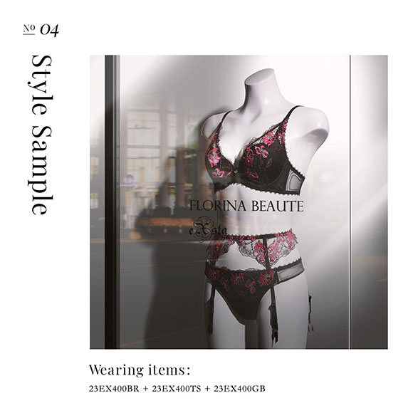 フロリナヴォーテ Moulin Rouge Tバックショーツ 総レース ML 単品 FLORINA BEAUTE eXsta ムランルージュ