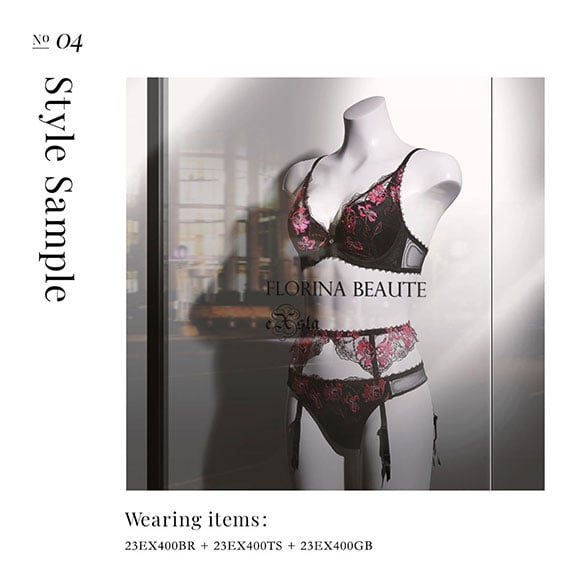 フロリナヴォーテ Moulin Rouge Tバックショーツ 総レース ML 単品 FLORINA BEAUTE eXsta ムランルージュ